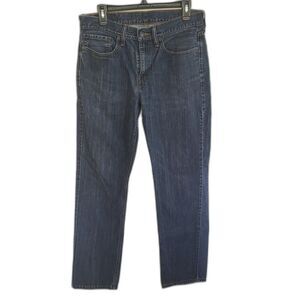 Men's Levi's 514 Straight Fit Modern Straight Leg Jeans - 32 x 34 - Blue Denim